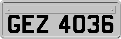 GEZ4036