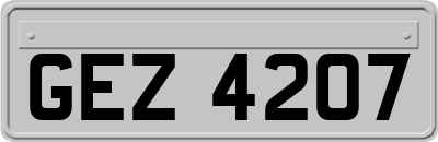 GEZ4207