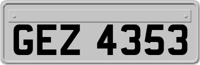 GEZ4353