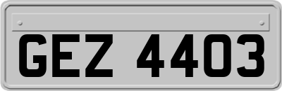 GEZ4403