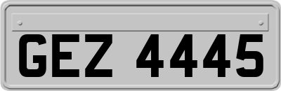 GEZ4445