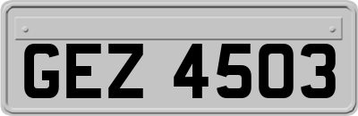 GEZ4503