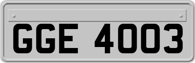 GGE4003