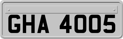 GHA4005