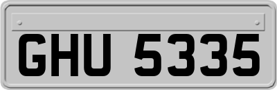 GHU5335