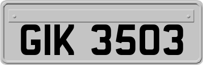 GIK3503