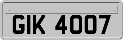 GIK4007