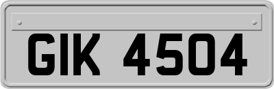 GIK4504