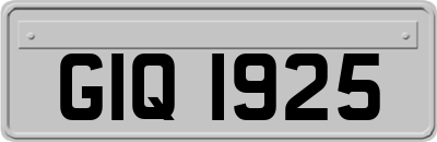 GIQ1925
