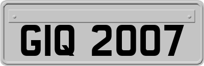 GIQ2007