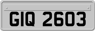 GIQ2603