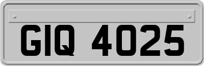 GIQ4025