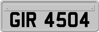 GIR4504