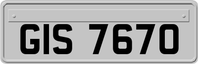 GIS7670