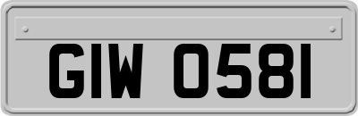 GIW0581