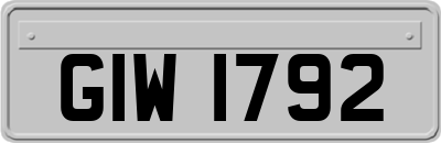 GIW1792