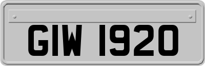 GIW1920