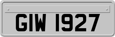 GIW1927
