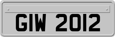 GIW2012
