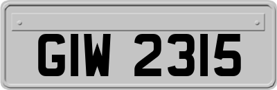 GIW2315