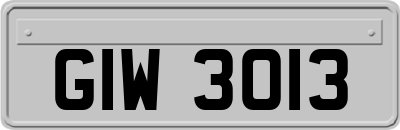 GIW3013