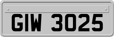 GIW3025
