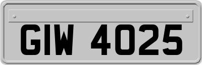 GIW4025