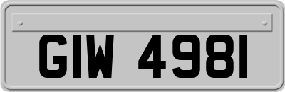 GIW4981