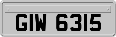GIW6315