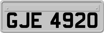 GJE4920