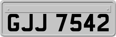 GJJ7542