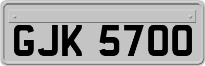 GJK5700
