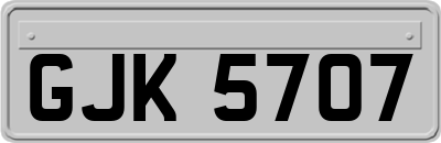 GJK5707