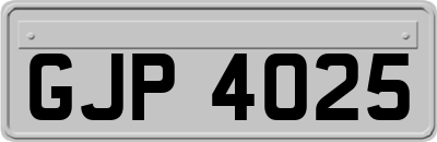 GJP4025
