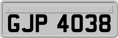GJP4038