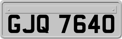 GJQ7640