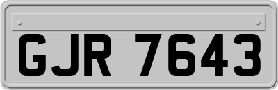 GJR7643
