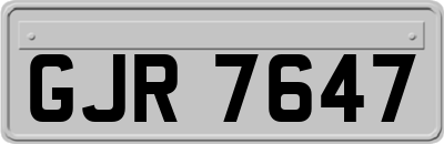 GJR7647