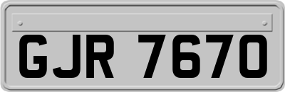 GJR7670
