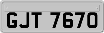 GJT7670