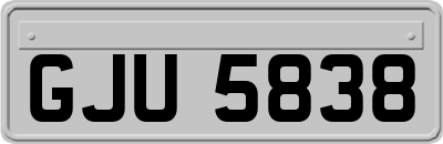 GJU5838