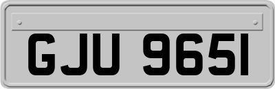 GJU9651