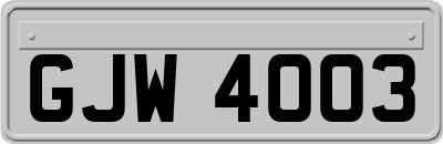 GJW4003