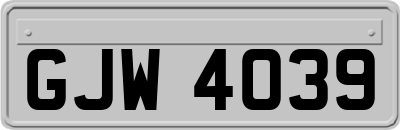 GJW4039