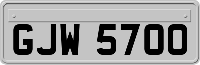 GJW5700