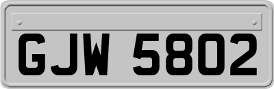 GJW5802