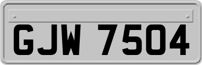 GJW7504