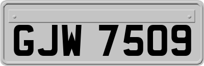 GJW7509