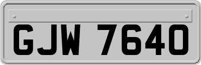 GJW7640