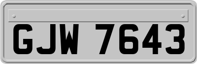GJW7643